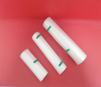 China 305mm China Wholesale Disposable Plastic Bag Clear Plastic Bag And One Side Micropore Roll Film For Food Storage for sale