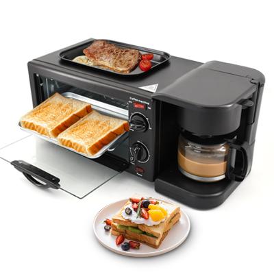 China Hotel Multifunctional 3 in 1 Electric Breakfast Machine Automatic Oven Breakfast Maker 5 in 1 for sale