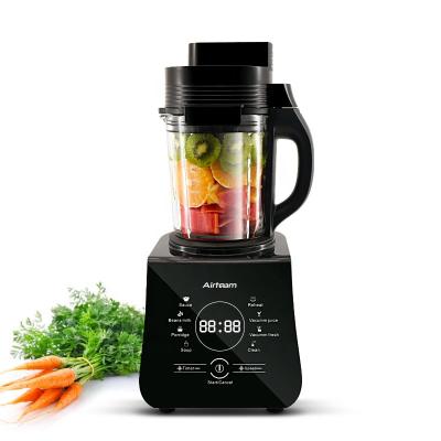 China Multi-Function Vacuum Enclosed Automatic Blender with BPA-Free, DC Heavy Duty Brushless Motor Quiet Blender, Virtually No Foam for sale