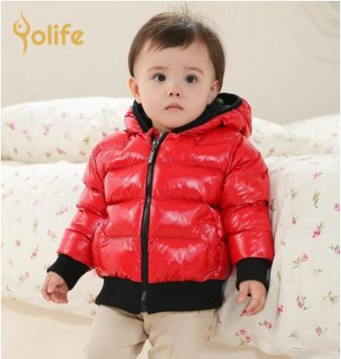 China Yolife Baby Wadded Jacket Baby Anti-wrinkle Cotton-padded Parka Baby Boys Girls Kids Unisex Winter Thick Coat for sale