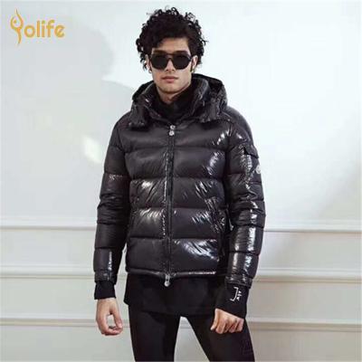 China Yolife 2021 New Winter Anti-wrinkle Men's Feather Down Jacket Men's Fashion Hooded Jackets Down Jackets for sale