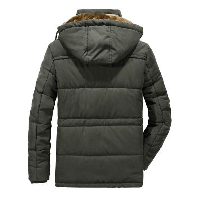 China Yolife winter parka Anti-wrinkle coated men's cotton hooded men's winter thick warm down jacket man jacket for sale