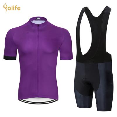 China Yolife 2021 pro team breathable summer tank top set road bike cycling tank top cycling to wear solid color tank top cycling tank tops for sale