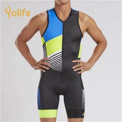 China Yolife Breathable Men's Triathlon Tighthcoat Summer Mountain Bike Cycling Wear Sleeveless Outdoor Sports Cycling Regular Wear for sale