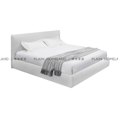 China Adjustable Modern Home Bedroom Furniture Full Size PU Leather Bed (Other) Frame for sale