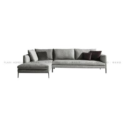 China Modern Design Nordic Fabric L Shaped Corner Sofa Sets For Living Room Furniture for sale