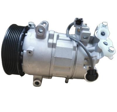 China AC Compressor 6SEL14C for Renault Megane OEM: 8200956574 / 447150-0010 7PK 12V 122MM 6SEL14C for sale