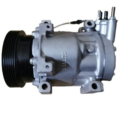 China 7V16 AC Compressor for Renault DACIA LOGAN DACIA RAG OEM:1177/1060/1027/8200117767/8200603434/8200802608 6PK 12V 125MM for Renault DACIA LOGAN DACIA RAG for sale