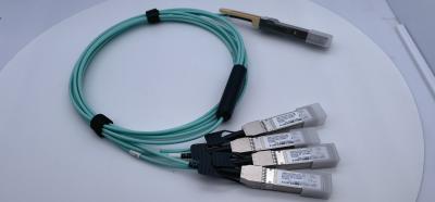 Κίνα Ενεργό οπτικό καλώδιο 40G QSFP+ ξεμπλοκαρίσματος της Cisco qsfp-4x10g-AOC3M συμβατό σε 4x10G SFP+ 3M προς πώληση