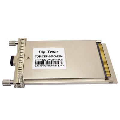 China 100G 40km CFP Optical Module LWDM4 ER4 Fiber Optic Sfp Module for sale