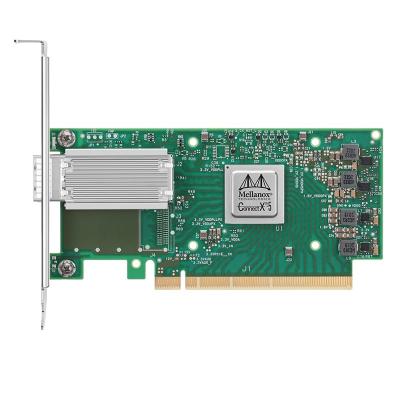 Китай Карта локальных сетей порта PCIe3.0 X16 ConnectX-5 NVIDIA Mellanox MCX515A-CCAT 100GbE QSFP28 продается