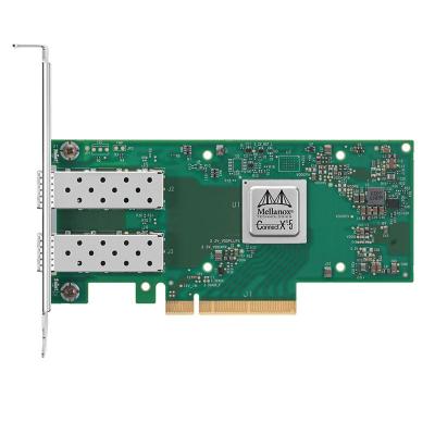 China Porto duplo do cartão de Mellanox MCX512A-ACAT CX512A ConnectX-5 10/25GbE SFP28 PCIe à venda