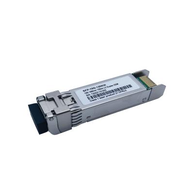 China 10G SFP+ ZR+ 1550nm 80km 100km 120km SMF long haul Optical Transceiver for sale