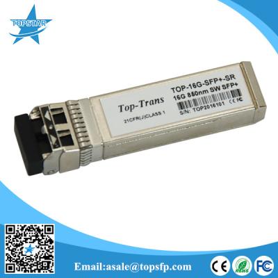 China Kompatibles Brokat-Single-Mode-Sfp-Modul 40 km Tsfp+-16g-Er 14,025 Gbps zu verkaufen