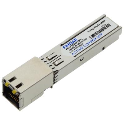 China Finisar FCLF8522P2BTL Copper SFP Transceiver RJ45 850nm 300m 1000BASE-T RoHS Compliant for sale