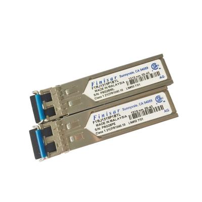 China Original Finisar FTLF1319P1BTL-DT 2 Gb/S SMF 1310NM 10KM SFP Transceiver Module for sale