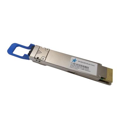 중국 QDD-400G-LR4 400G 광적 송신기 QSFP-DD LR4 1310nm PAM4 10km 듀플렉스 SMF LC DDM 판매용