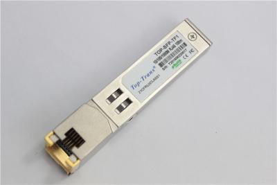 China Compatible FCLF8522P2BTL 100m Gen2 RJ-45 Copper SFP Optical Transceiver for sale