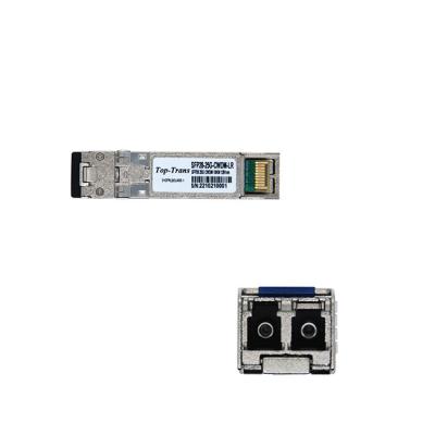 China TCM-SFP28-LR-XX 1270-1370NM 25G SFP28 Module CWDM SFP Transceivers for sale