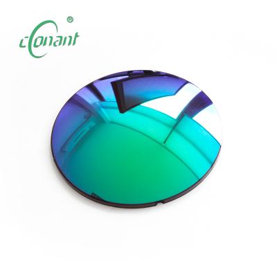 China Sunglass mirror coated sunglass lens all index finger with super hydrophobic AR coating for sale