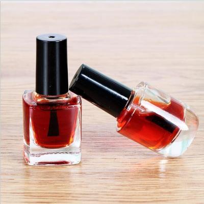 China Hot Sale Custom Logo Empty Glass Nail Polish Bottle 5ml 10ml 15ml 20ml Long Lasting With Cap And Brush For Lady for sale