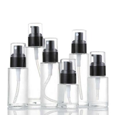 China Personal Care Wholesale 30ml 50ml 80ml Glass Perfume Spray Bottle Mist Face Toner Lotion Bottles for sale