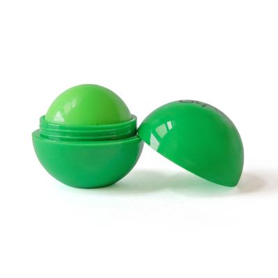 China New Next GLAZZI Moisturizing Aloe Vera Lip Balm Ball Waterproof Long Lasting Label for sale