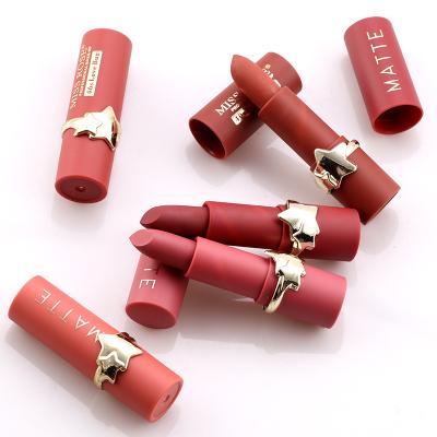 China Miss Rose Makeup Cosmetics Long Lasting Waterproof Matte Lipstick Star for sale