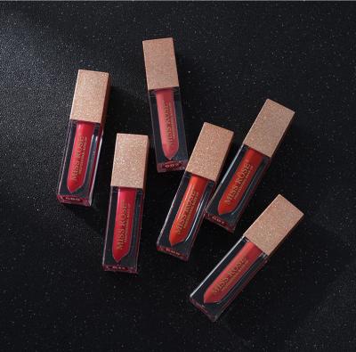 China Miss Rose Popular Makeup Long Lasting Waterproof Matte Liquid Lipstick Lip Gloss for sale