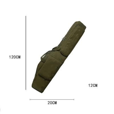 China Custom Waterproof Durable Fishing Tackle Rod Fishing Bags Oxford Wholesle Heavy Duty Hot Sale 1.2m Fly Rod Bag for sale