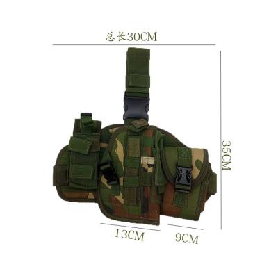 China Oxford Design Heavy Duty High Density Waterproof Nylon Unique Camouflage Hunting Mount Tactical Gun Filter With Belt for sale