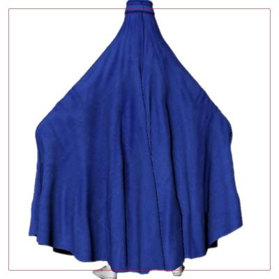 China From factory xu-002 solid color ladies veil burqa casual modern simple muslim niqab factory directly for sale