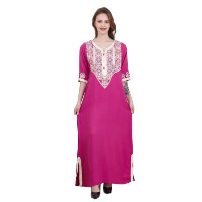 China Wholesale Dubai Arabic Women Ramadan Dress Islamic Women India Clothing 1816 for sale