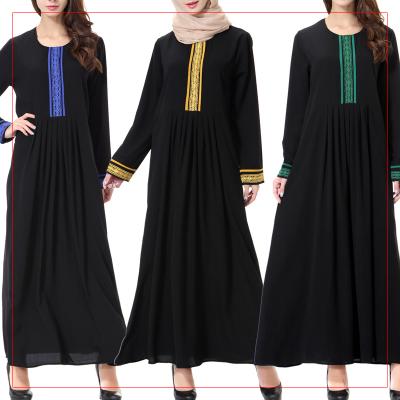 China Middle East Casual Daily Muslim Women's Arabic Dress Turkish Robe Popular Muslim Dress for sale