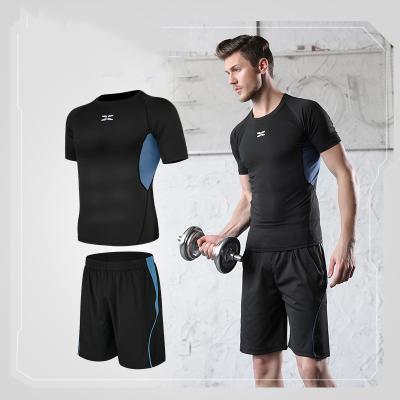 China Breathable Tight Quick Dry Running Fitness Men's Cycling Training Clothes for sale