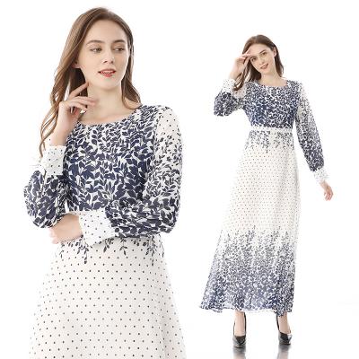 China Yiduo Factory Supply Yiduo First Spring Long Sleeve Dress 2070 Mori Style Skirt Lightly Mature Ankle Soft Fairy Direct Long Sleeve Dress for sale