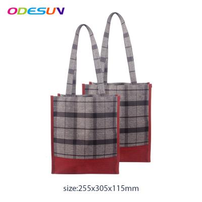 China 100% New BSCI Audit Eco-friendly Sedex 4P Material Promotional Colorful 300D Polyester And Nonwoven Tote Bag for sale