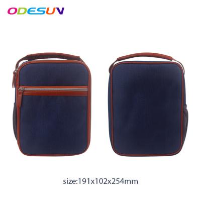 China Newest Fashinable Sedex 4P BSCI Audit Material Promotional Colorful Polyester With PEVA Lining Cooler Bag for sale