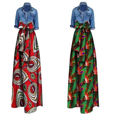 China Breathable Cotton Wax Print Fabrics African And Moisture Absorption Wind Coat for sale