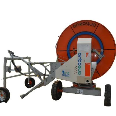 중국 Aquajet 75-350 TX spray plant watering farm sprinkler hose reel irrigation machine systems 판매용