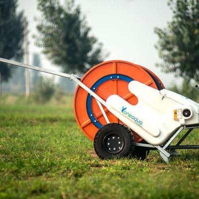 China small size Hose reel irrigator Aquago 50-90 for sale