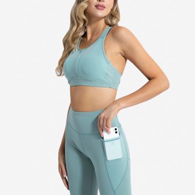 China Factory Outlet 80%Chinlon 20%Spandex Seamless Lightweight Solid Lightweight High Waist Yoga Set for sale