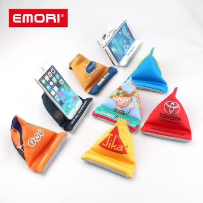 China External - Microfiber Cloth & Towel Customized Hold And Clean Surface Microfiber Mini Hand Phone Desk Stand Holder for sale