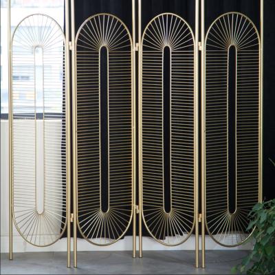 China Mediterranean simple modern folding living room movable room divider for sale