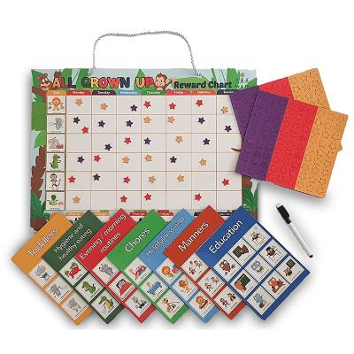 China All Grown Up Desktop Reward Chart Large for Kids and Children Deluxe Reward Chart for sale