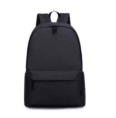 China With USB Lightweight Casual Unisex Backpack For School Durable Solid Color Schoolbags Rucksack for sale