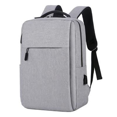 China With USB Factory Price Business Casual Wear Polyester Fabric 14 Inch Laptop Backpack Usb Laptop Backpack for sale