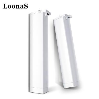 China Morden Loonas and Google APP Share Alexa Assistant Tuya Smart WiFi Electric System Curtain Motor RF Control Tuya Remote for sale