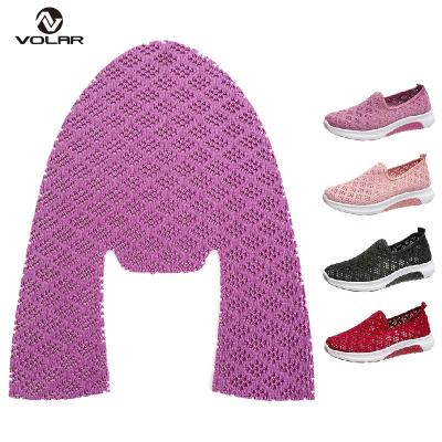 China China Factory Wholesale Comfortable Women's Uppers Knitted Polyester Sports Shoes Upper for sale