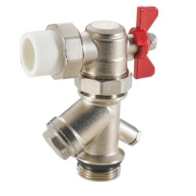 China General Floor Heating Plant Multi-Function Ball Valve Supply Various Type Union Filter Ball Valve for sale